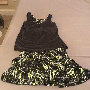 Girls tennis outfit. Size M
